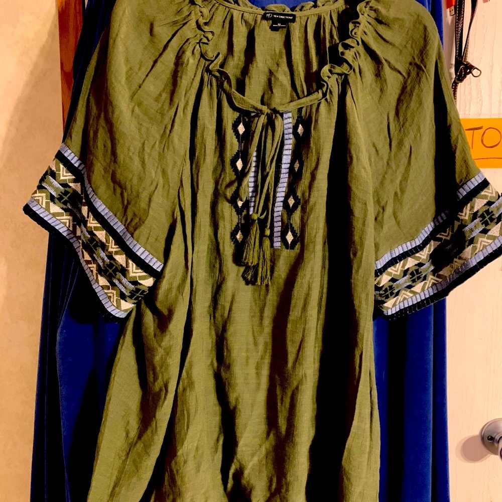 New Directions Green Top X-Large